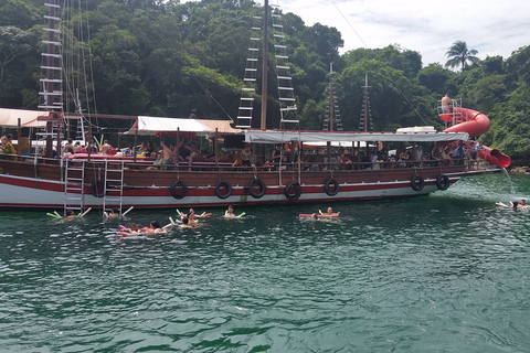 Rio de Janeiro: Angra dos Reis, Bootsfahrt zu den Inseln und Mittagessen