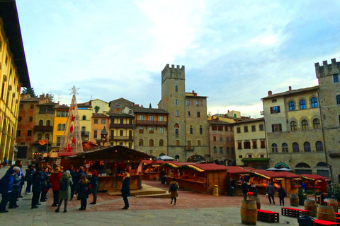 Arezzo Antique Market Event in Tuscany Italy