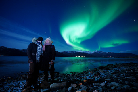 Tromsø : Tour des aurores boréales avec portrait professionnel gratuit