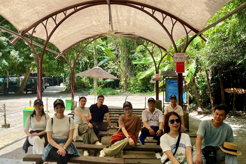 From Hue: Paradise Cave and Dark Cave Day Tour