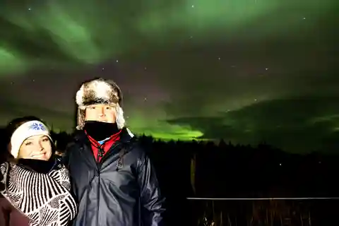 Akureyri: tour fotografico a caccia di aurore boreali