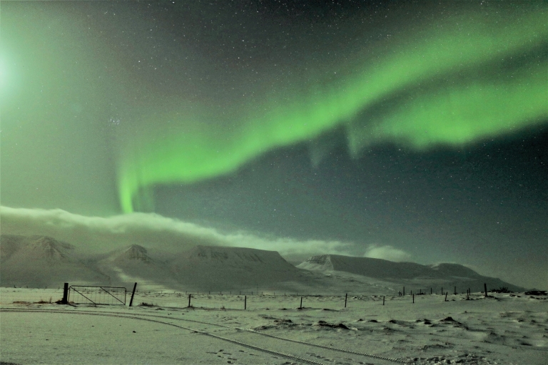 Akureyri: Polowanie na zorzę polarnąNorth Lights Tour z miejscem spotkań w hotelu Kea