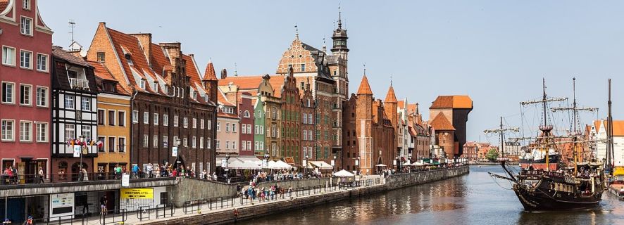 Gdansk: Self-Guided Walking Tour med Audio Guide