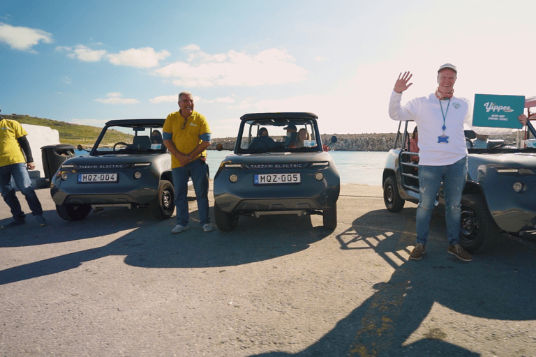 Malta: Gozo Private Chauffeured E-Jeep Tour z promem