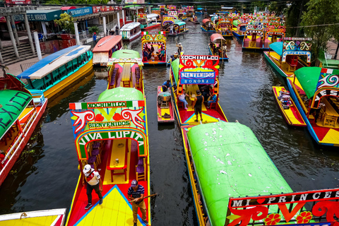 Mexico-Stad: Coyoacán en Xochimilco