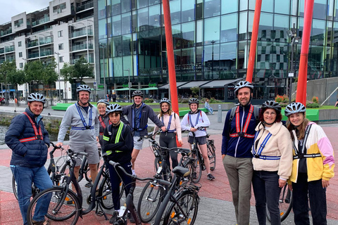 Dublín: Visita guiada en bici y bicicleta eléctricaCiudad de Dublín: Tour guiado en bicicleta