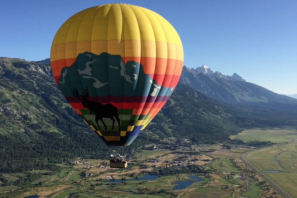 Teton Village: Grand Tetons Sunrise Hot Air Balloon Tour | GetYourGuide