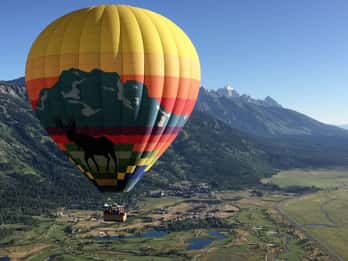 Von Jackson: Jackson Hole Sunrise Heißluftballonflug Von Jackson: Jackson Hole Sunrise Heißluftballonflug
