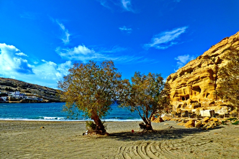 Van Rethimno: dagtrip Spili, Matala Beach en Kournas-meer