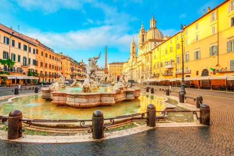 Rzym: City Highlights Walking Tour z lodami