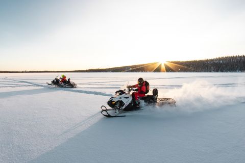 Lapland: Full-Day Snowmobile Safari into the Wilderness