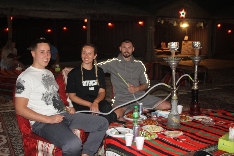 Dubaï : Safari de 6 heures le soir sur chameau et barbecueSafari sur chameau de 60 min, barbecue VIP, transfert privé