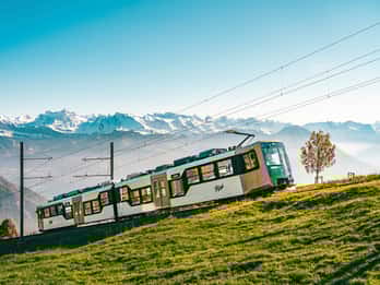 De berg Rigi: Dagpas