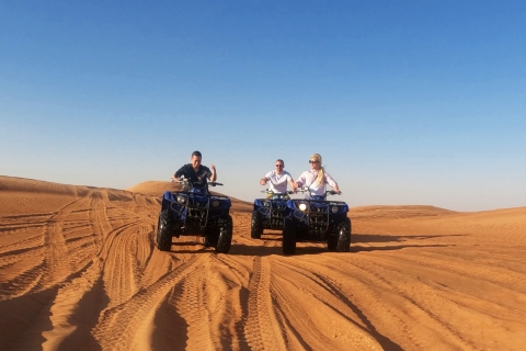 Desde Dubái: medio día de aventura por el desierto en quadVehículo privado