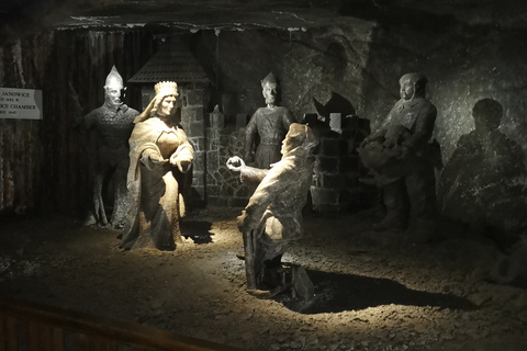 Ab Krakau: Tour durch das Salzbergwerk Wieliczka in italienischer Sprache