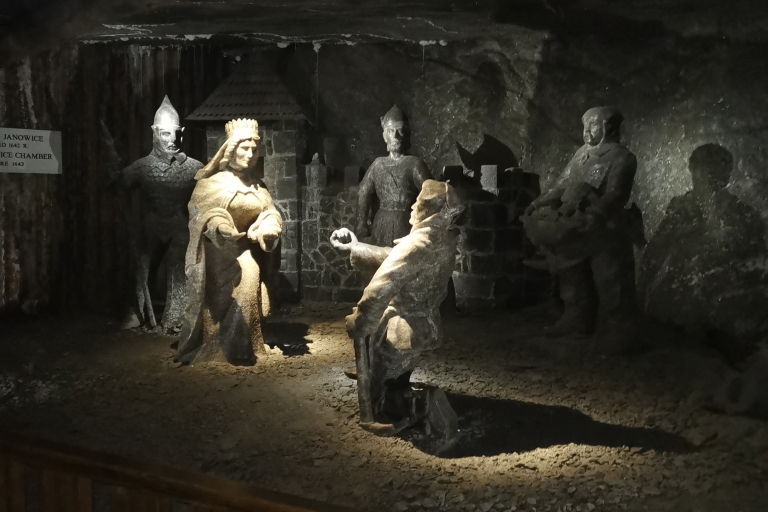 Desde Cracovia: visita a la mina de sal de Wieliczka en italiano
