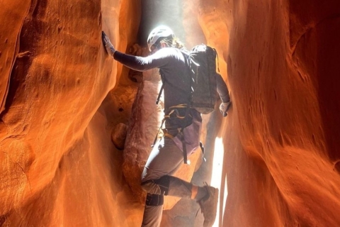 Moab: experiencia de día completo de barranquismoExperiencia de día completo de descenso de barrancos (recogida incluida)