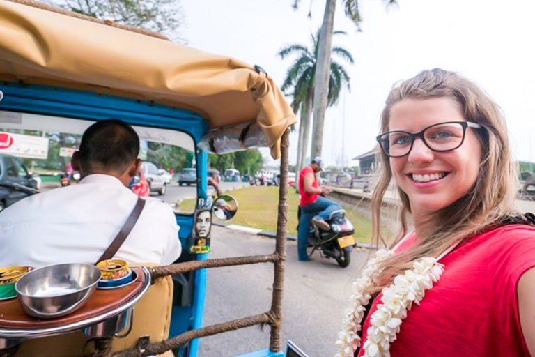 From Galle: Morning or Evening Beach Safari by TukTuk Morning Beach Safari by Tuk-Tuk