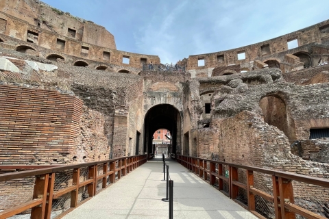 Roma: visita guiada al subterráneo del Coliseo