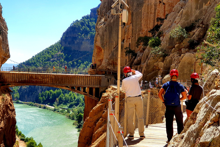 Málaga: Caminito del Rey Guided Tour with Transportation