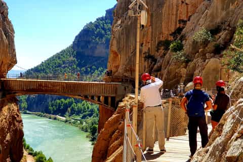 From Málaga: Caminito del Rey Guided Tour with Bus