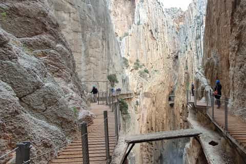 From Málaga: Caminito del Rey Guided Tour with Bus