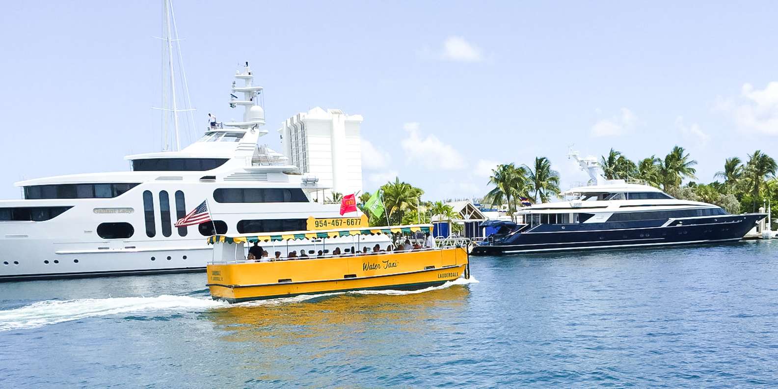 Fort Lauderdale: Water Taxi All-Day Pass