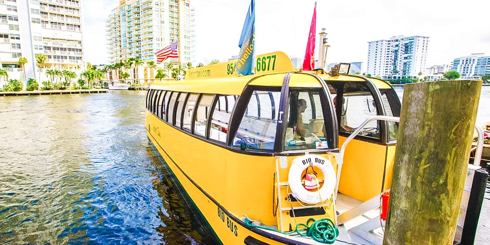 Fort Lauderdale: Water Taxi All-Day Pass