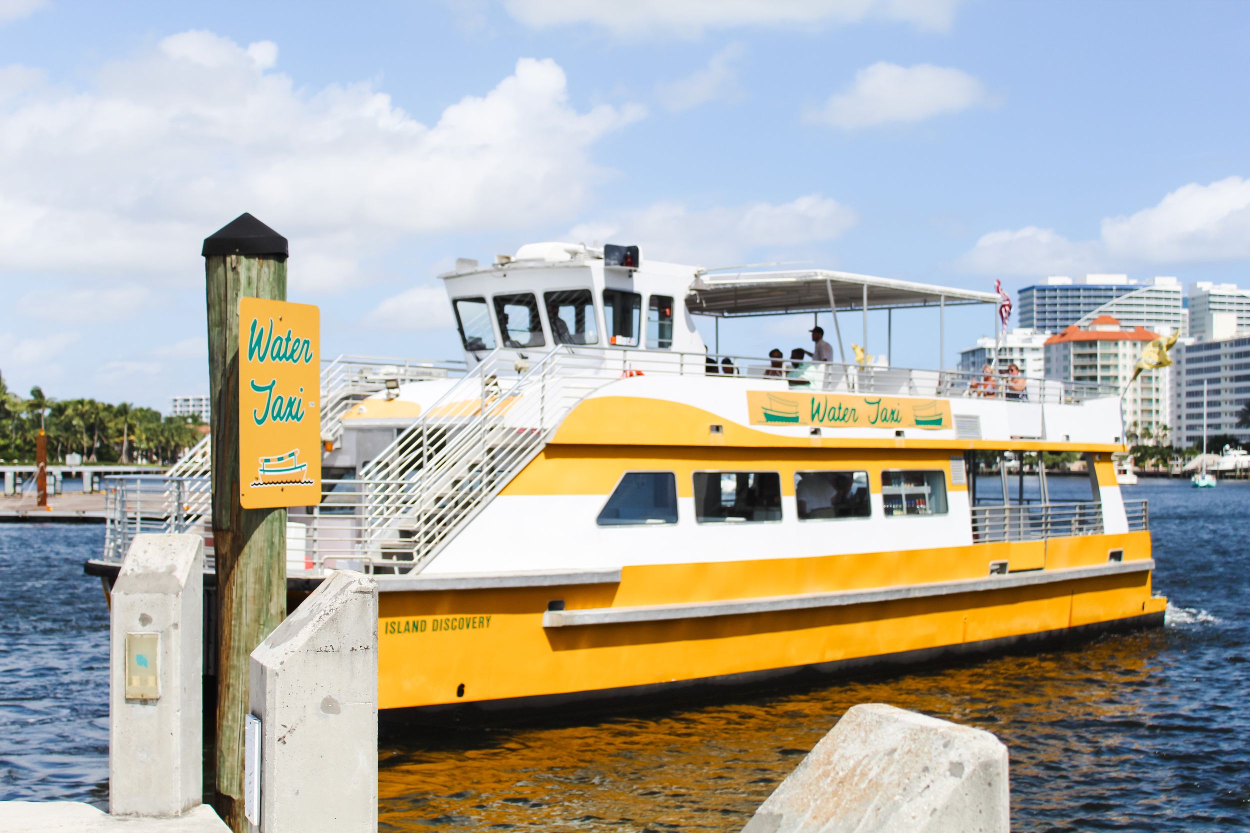 Fort Lauderdale: Ganztägiger Pass fürs Wassertaxi