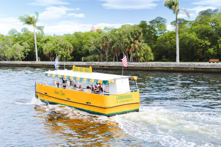 Fort Lauderdale: Watertaxi hele dag pas