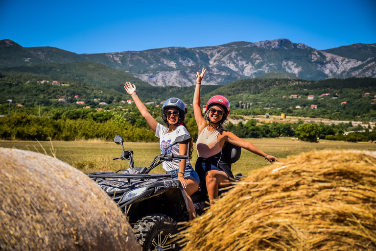 Vanuit Split: ATV Quad bergtocht met picknickTandemtocht met transfer vanuit Split