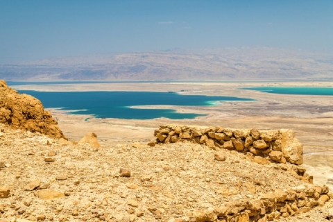 Desde Tel Aviv: tour privado de Masada y el mar MuertoTour alemán desde Tel Aviv
