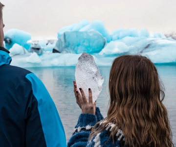 Från Reykjavik: Glaciärlagunen Jökulsárlón och Diamond Beach