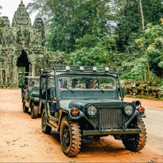 Siem Reap: Private Multi-Stop Jeep and Boat Tour in Angkor