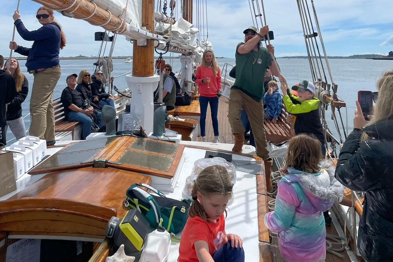 Boston: Söndagsbakelser Söndagsbakelser och prosecco på Boston Harbor