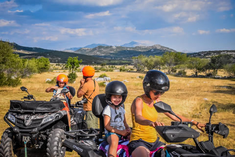 From Split: Cetina Family Quad Tour with Picnic Single Rider