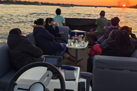 Vic Falls: Private Zambezi Sunset Cruise - Drinks & Canapés