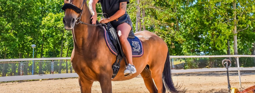 Depuis Split : Journée complète d'équitation et de quad avec déjeuner