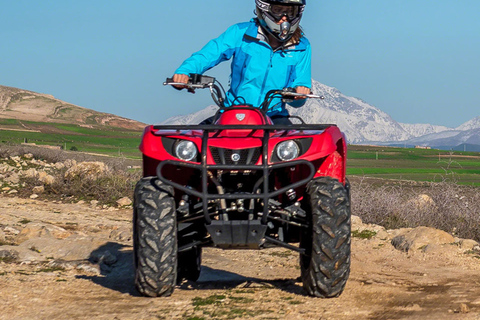 Marrakech: excursion d'aventure en quad dans le désert rocheux d'Agafay