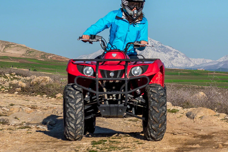 Marrakech: excursion d'aventure en quad dans le désert rocheux d'Agafay