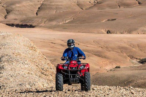 Marrakech: viaje de aventura en quad por el desierto rocoso de Agafay