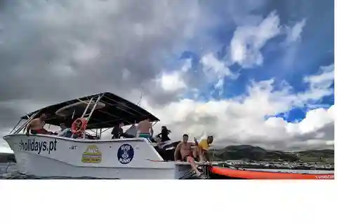 Atividades divertidas em barcos