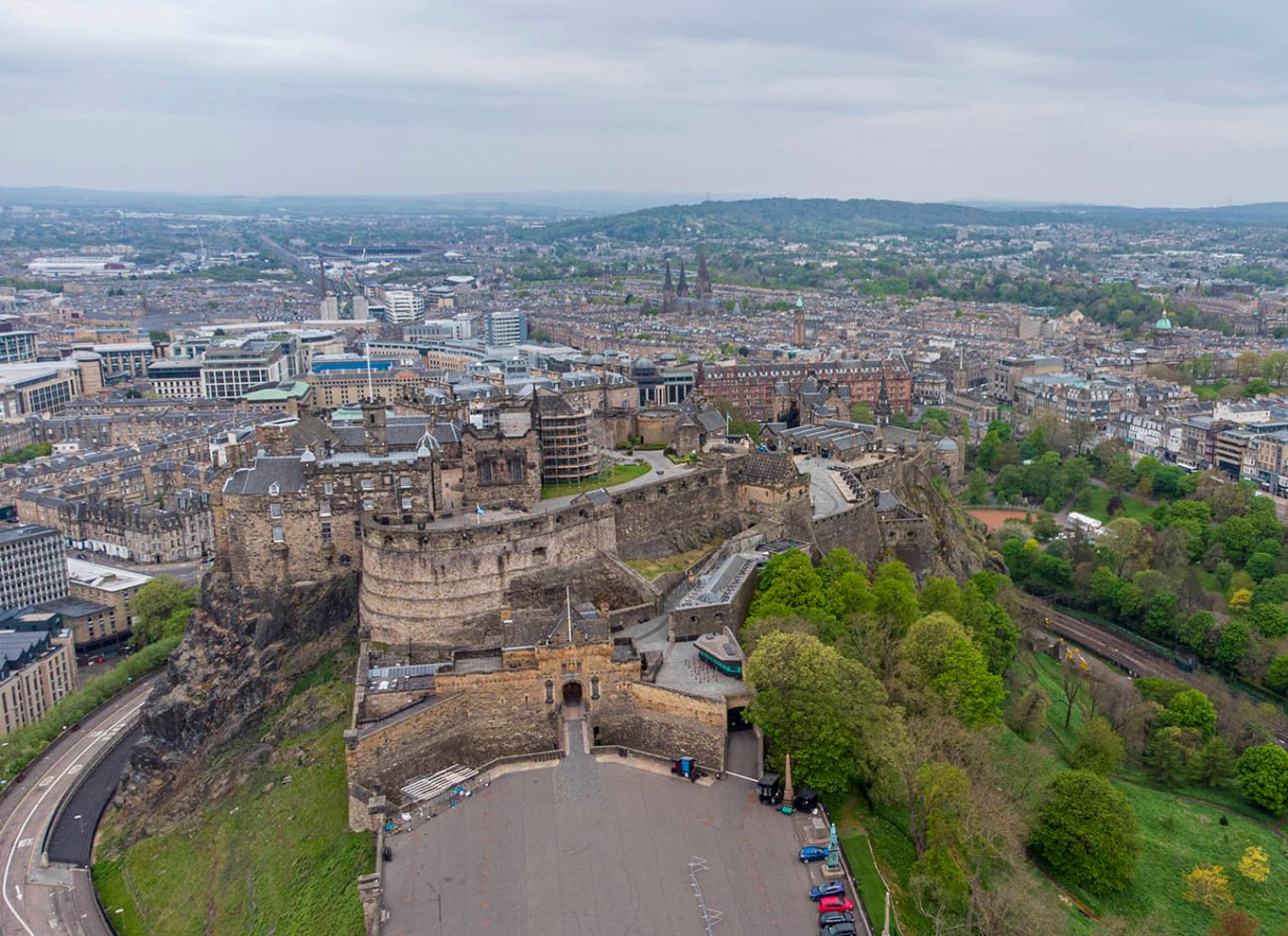 Edinburgh Castle: Guidet vandretur med adgangsbillet