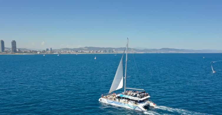 Barcelona: Daytime or Sunset Catamaran Cruise with Music photo 12
