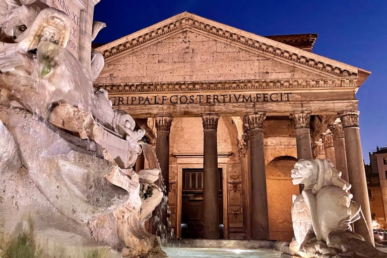 Rome: visite à pied historique de Rome la nuit