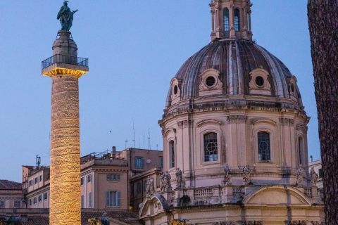 Rome: visite à pied historique de Rome la nuit