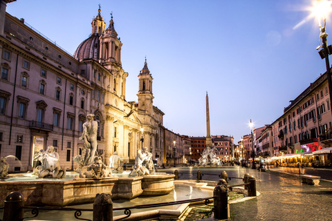 Rome: visite à pied historique de Rome la nuit