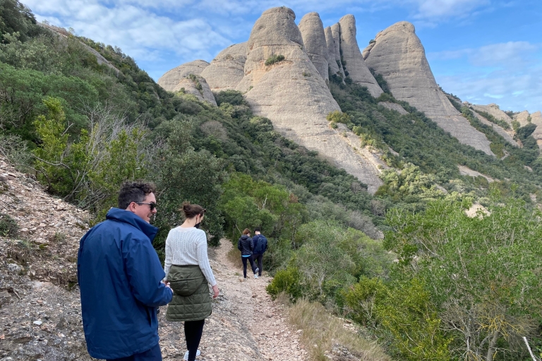 De Barcelone: randonnée guidée dans le parc national de Montserrat
