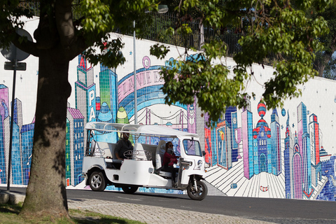 Lisbon: Street Art and Craft Beer Private Tuk Tuk Tour