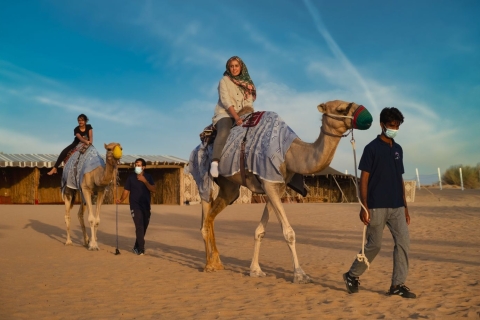 Dubai: privé-ballonvaart over de woestijn van Dubai